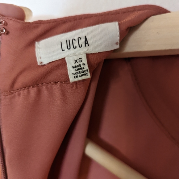 Lucca Couture XS pink/salmon dresss - Picture 3 of 3